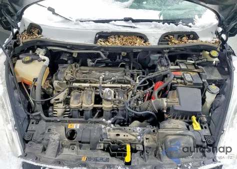 2014 Ford Fiesta Titanium from USA, damaged, VIN 3FADP4FJ4EM163085